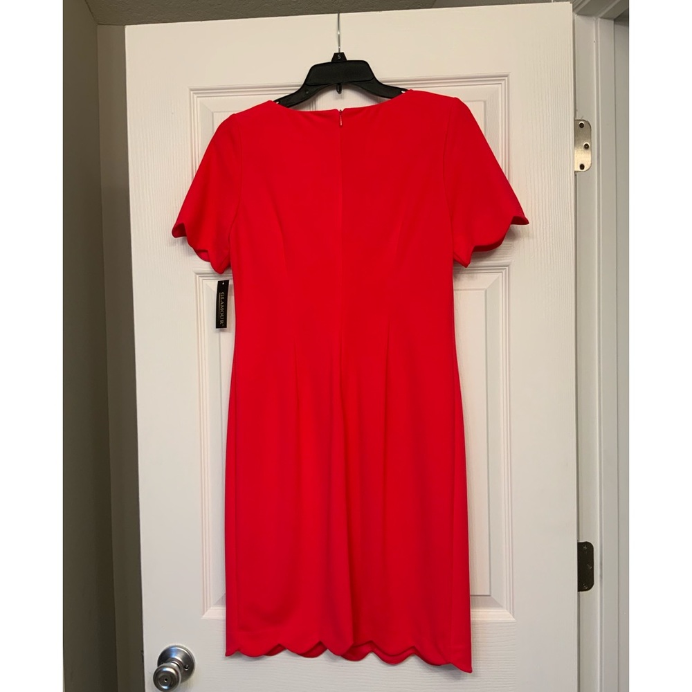 Hot pink cocktail dress